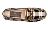 MARTIN DINGMAN PLAID SLIPPER 10-23