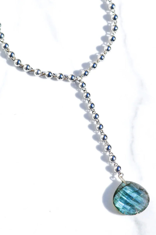 ANDROMENA STAINLESS Y NECKLACE