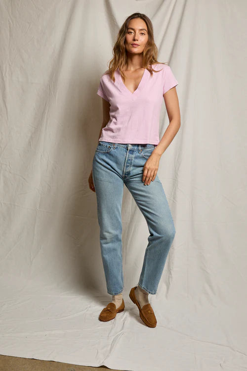 ALANIS RECYCLED V NECK 020126