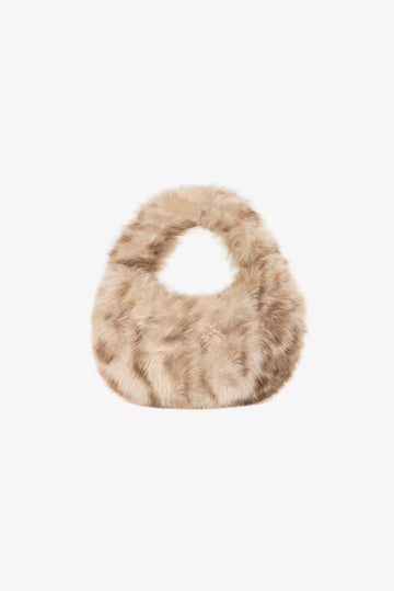 ALIX MINI FAUX FUR HOBO 100626
