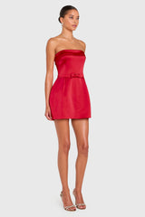 AVALEE BOW SKORT ROMPER 100225