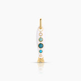 AMALFI ENAMEL FISH CHARM