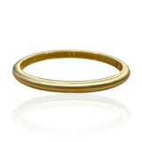GOLD RIVA BANGLE 050525