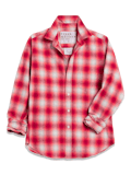 BARRY PLAID BUTTON UP 120125