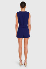 FONTAINE BELTED ROMPER 040926