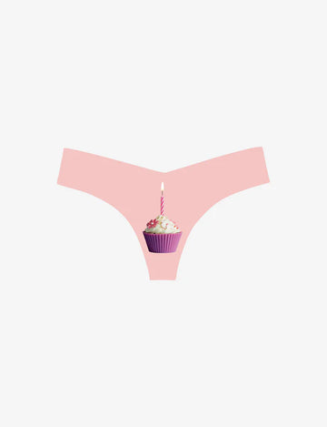 CUPCAKE THONG 032525