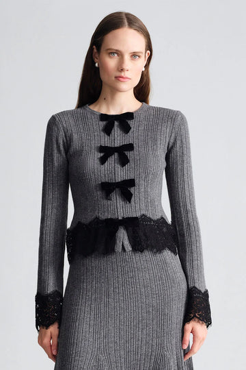 VEDA LACE CARDIGAN 092826