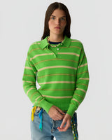 COLLEGIATE STRIPE POLO 031626