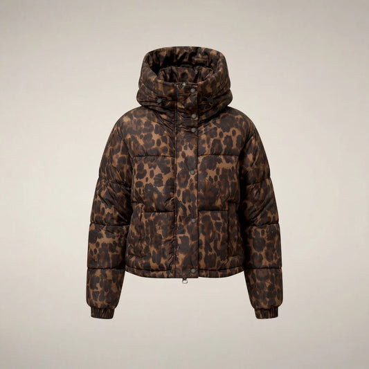 RHIANNON LEOPARD PUFFER 092626