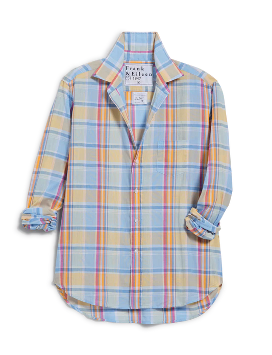 EILEEN PLAID RELAXED SHIRT 041025