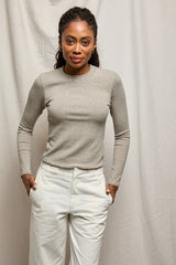 EMMA STRIPE RIB LS TOP 020126