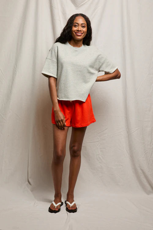 EZRA TERRY SS SWEATSHIRT 020126