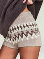 ORLY KNIT FAIRISLE SHORT 122725