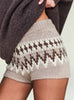ORLY KNIT FAIRISLE SHORT 122725