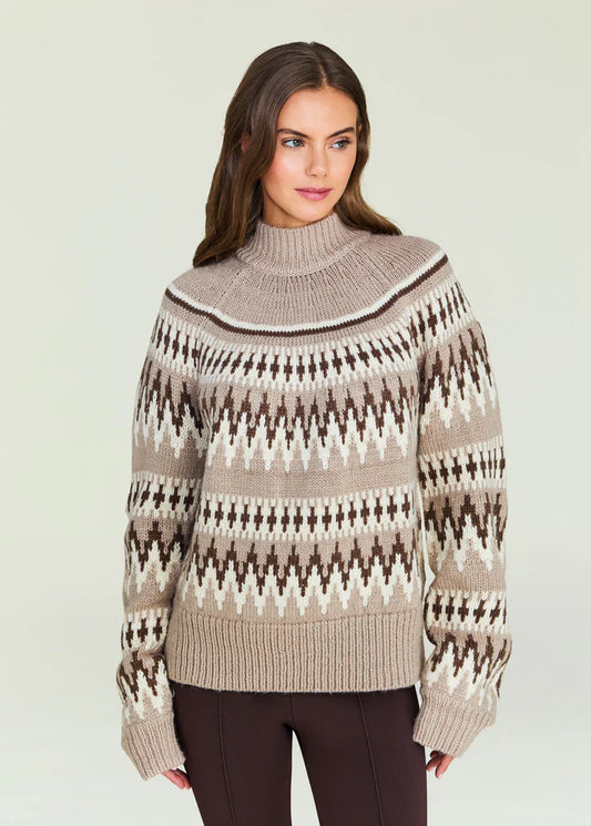 TIRZA FAIRISLE SWEATER 122725