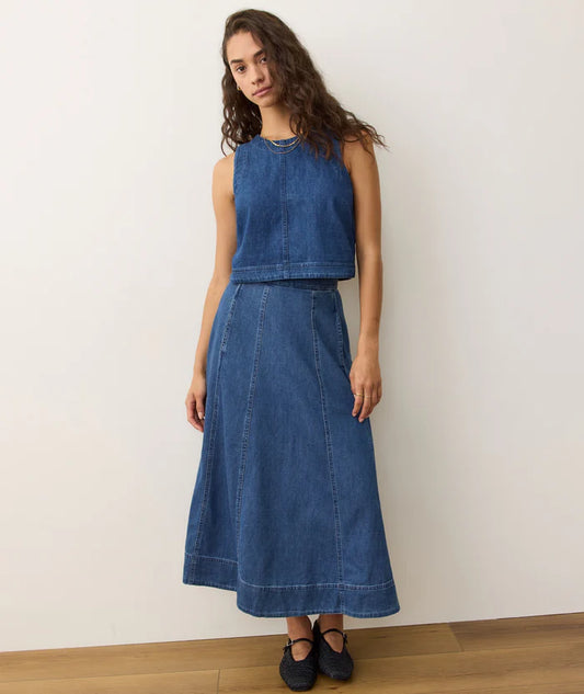 LAINEY DENIM SKIRT 072825