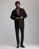 PLAID COOPER OVERCOAT 100925