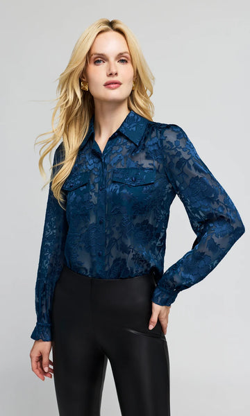 PRIYA BURN OUT BLOUSE 090426