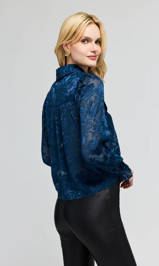 PRIYA BURN OUT BLOUSE 090426