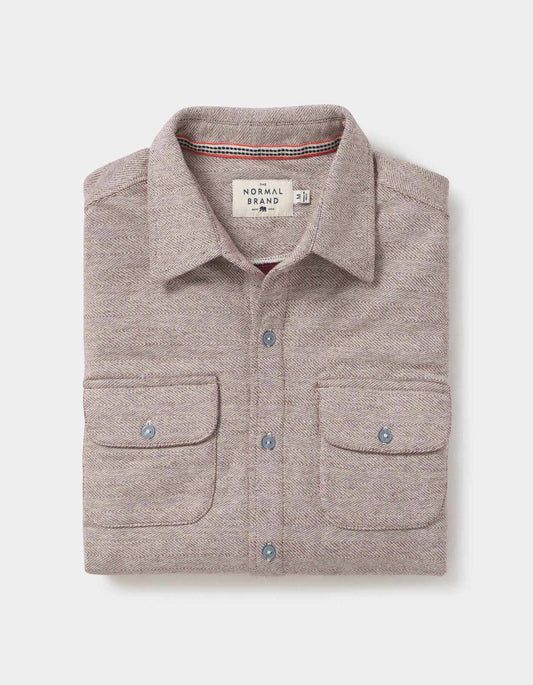 TEXTURE KNIT SHIRT 082724