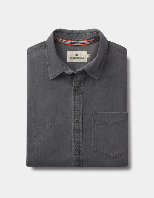 DENIM BUTTON UP 032025