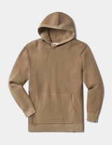 HERRINGBONE KNIT HOODIE 101224