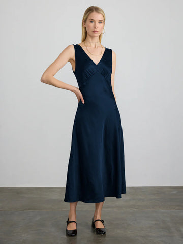 DARYA DOUBLE VNECK DRESS 021326