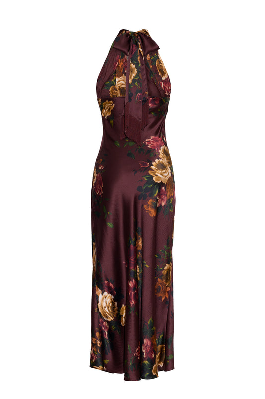 FARA SILK DRESS 092226
