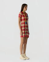 GINGHAM POLO DRESS 031626
