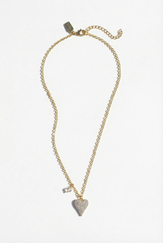 GLIMMER HEART NECKLACE 041326