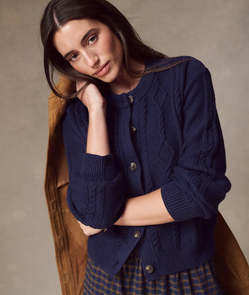 EVERLY CABLE CARDIGAN 101726