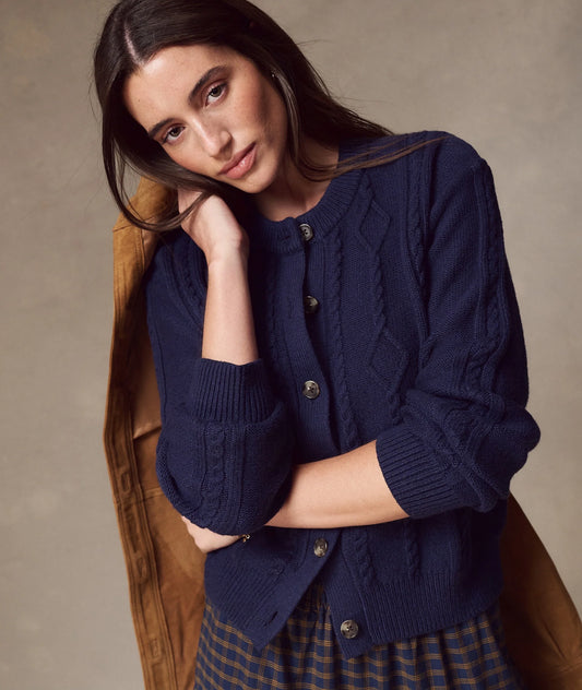 EVERLY CABLE CARDIGAN 101726