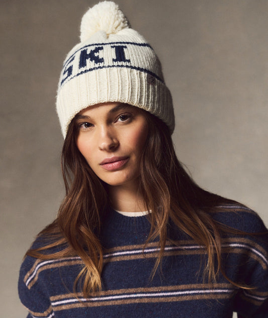 SKI POM BEANIE