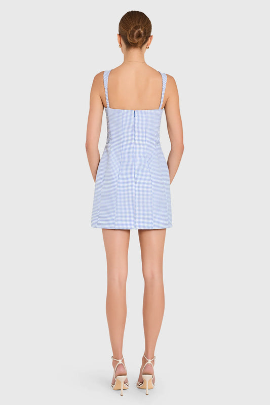 ANDREINA HERRINGBONE DRESS 020226