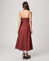 ADRIA HALTER DRESS 032726