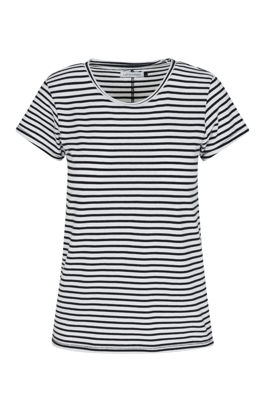 BW STRIPE TEE 070325
