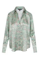 DARIA FRENCH CUFF BLOUSE 061726