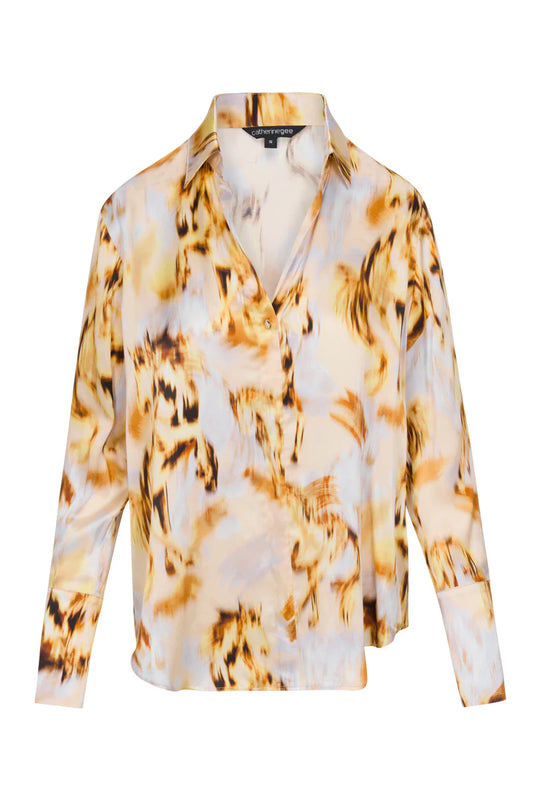 DARIA FRENCH CUFF BLOUSE 061726
