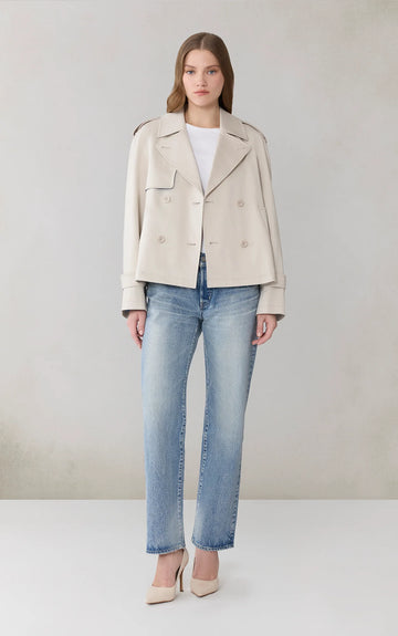 JULITTE SHORT TRENCH 022426