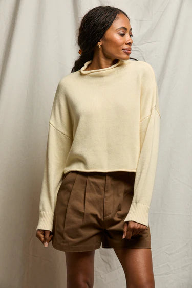 KIKI MOCK NECK SWEATER 033026