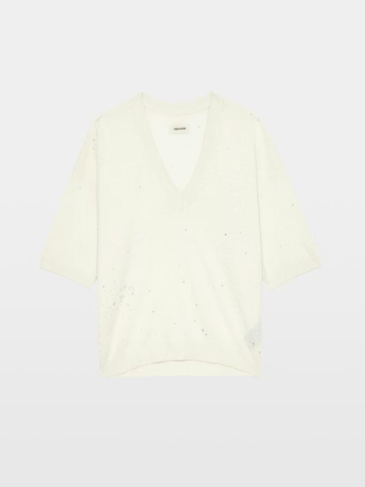 WULLY VNECK SWEATER 031626