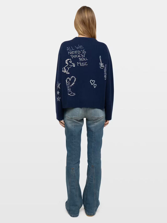 MARKUZ DRAW SWEATER 091526