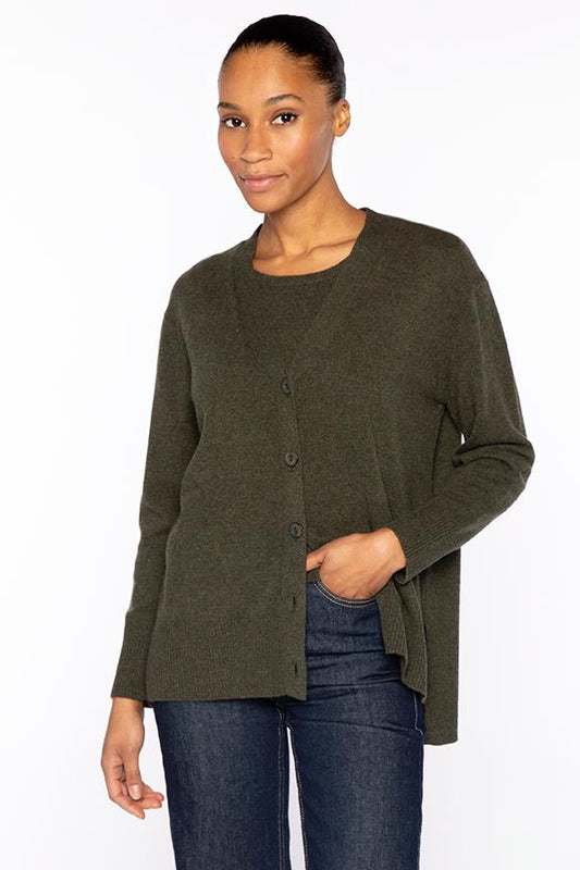 HI-LO EASY CARDIGAN 092225