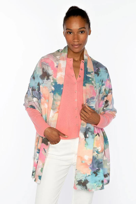 MALDIVES FLORAL PRINT WRAP 010926