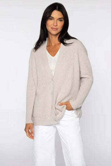 BOYFRIEND CABLE CARDI 112624