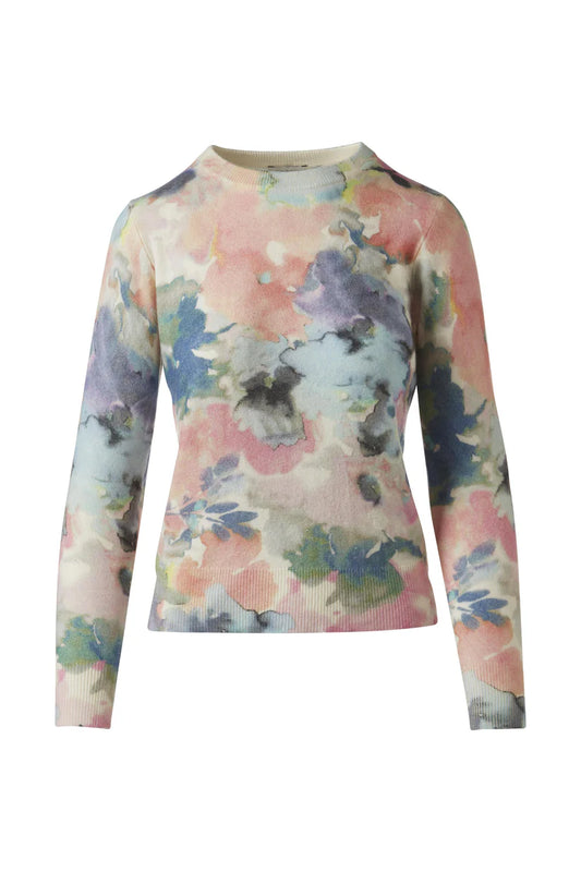 MALDIVES FLORAL PRINT CREW 010926
