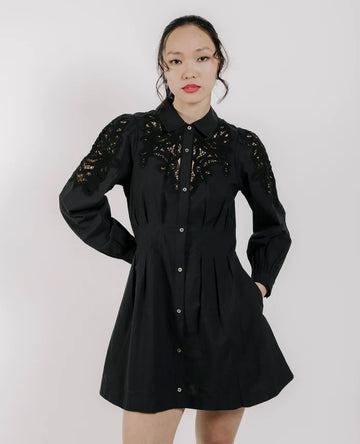 MARTA LS MINI DRESS 080625