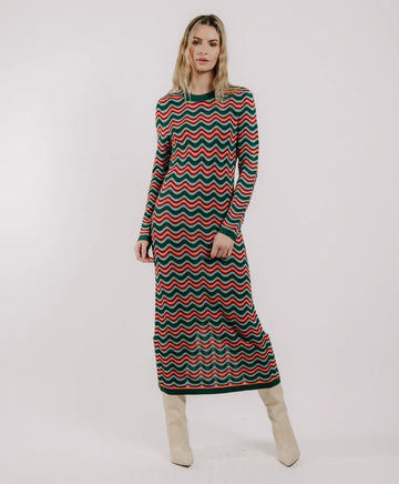SARAFINA KNIT DRESS 111825