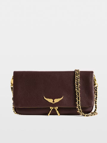 ROCK LEATHER CLUTCH 070826