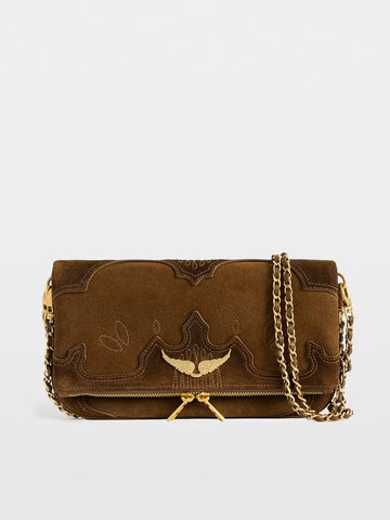 ROCK WESTERN SUEDE BAG 070926